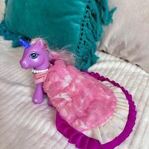 G3 My Little Pony LILY LIGHTLY Light Up Purple Unicorn